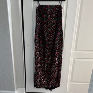 ECU Jessica McClintock GUNNE SAX formal rose bustled dress 13/14